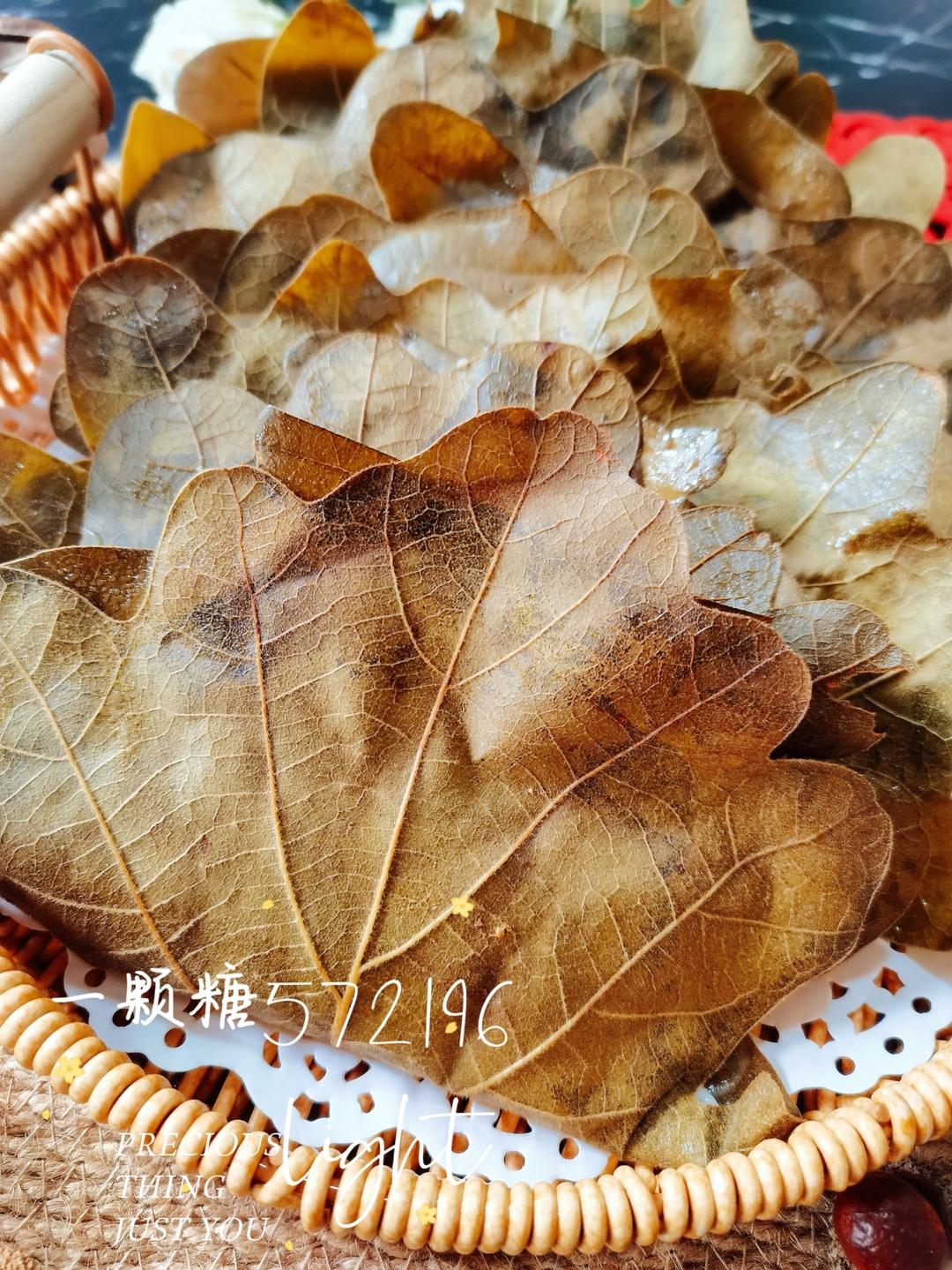 东北传统美食༄「桲椤叶饼」༄🤤🤤🤤