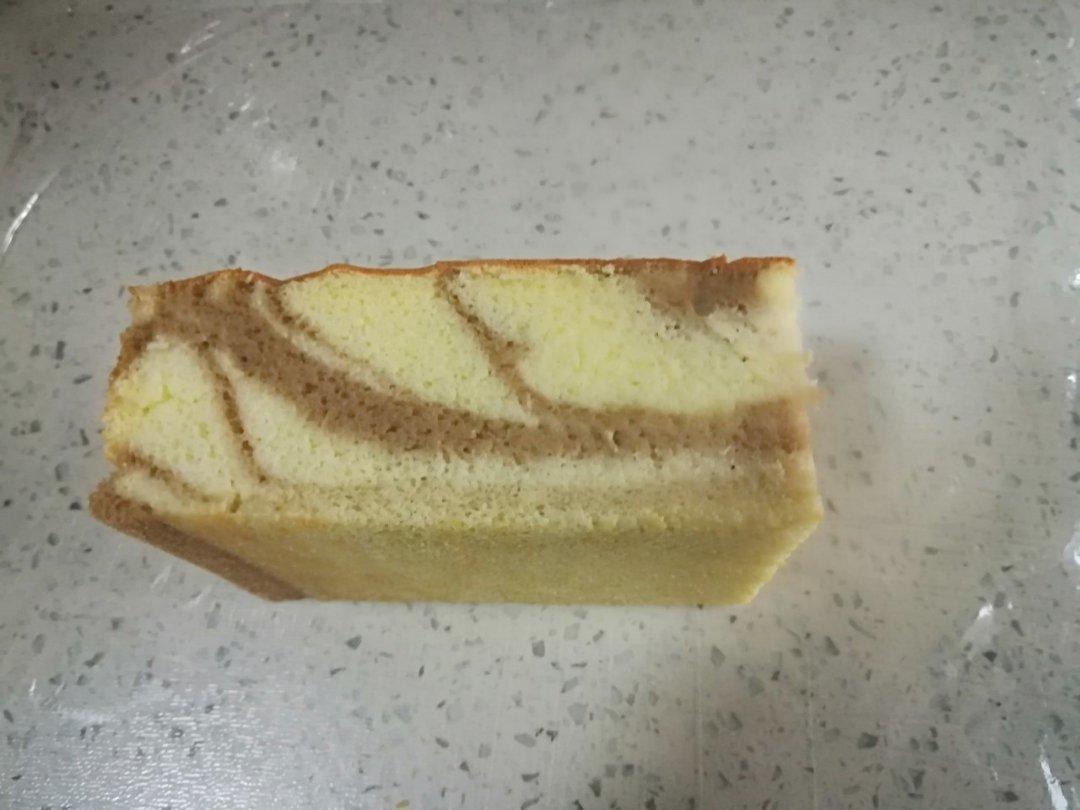 斑马纹咖啡戚风蛋糕