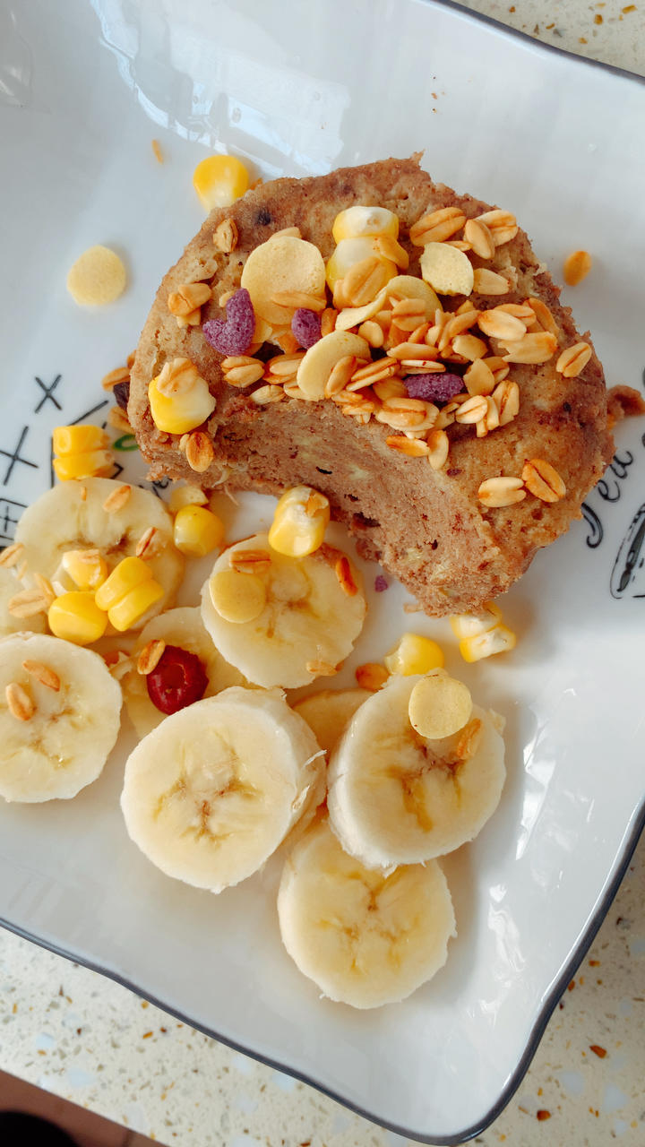 燕麦麸皮小蛋糕（无糖无油超快手健康还好吃）