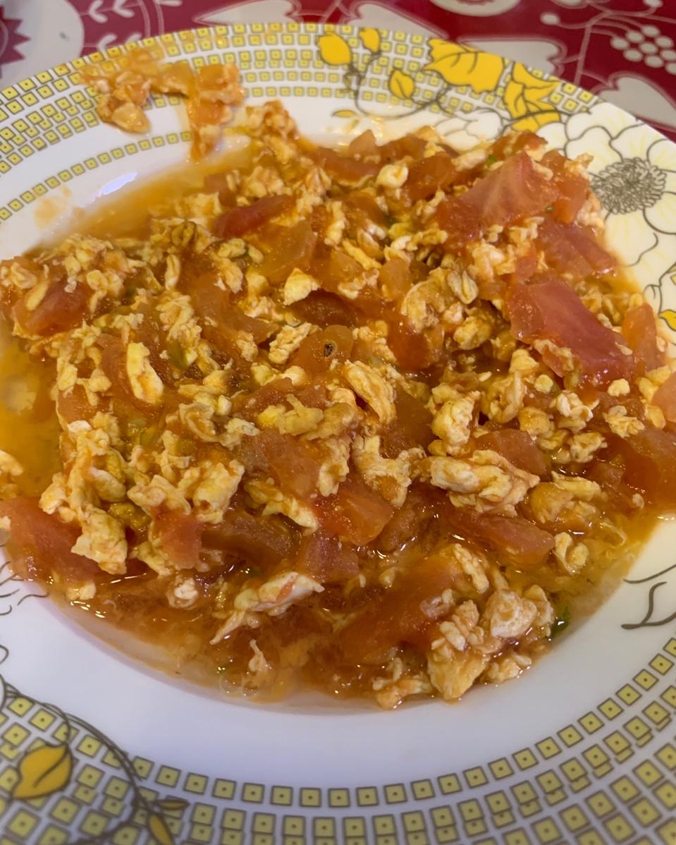 西红柿炒鸡蛋