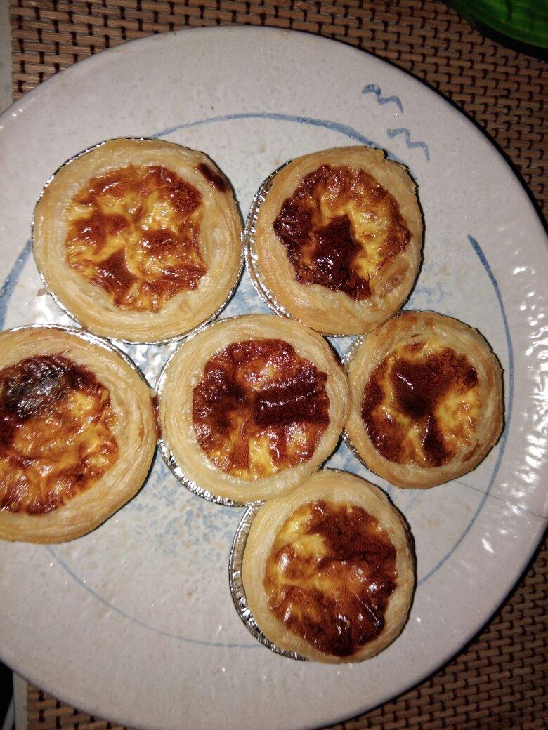 蛋挞 空气炸锅做出来的美味