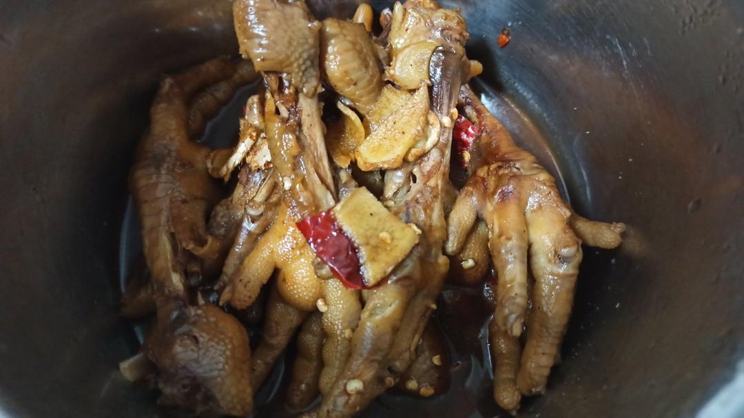 秘制红烧鸡爪
