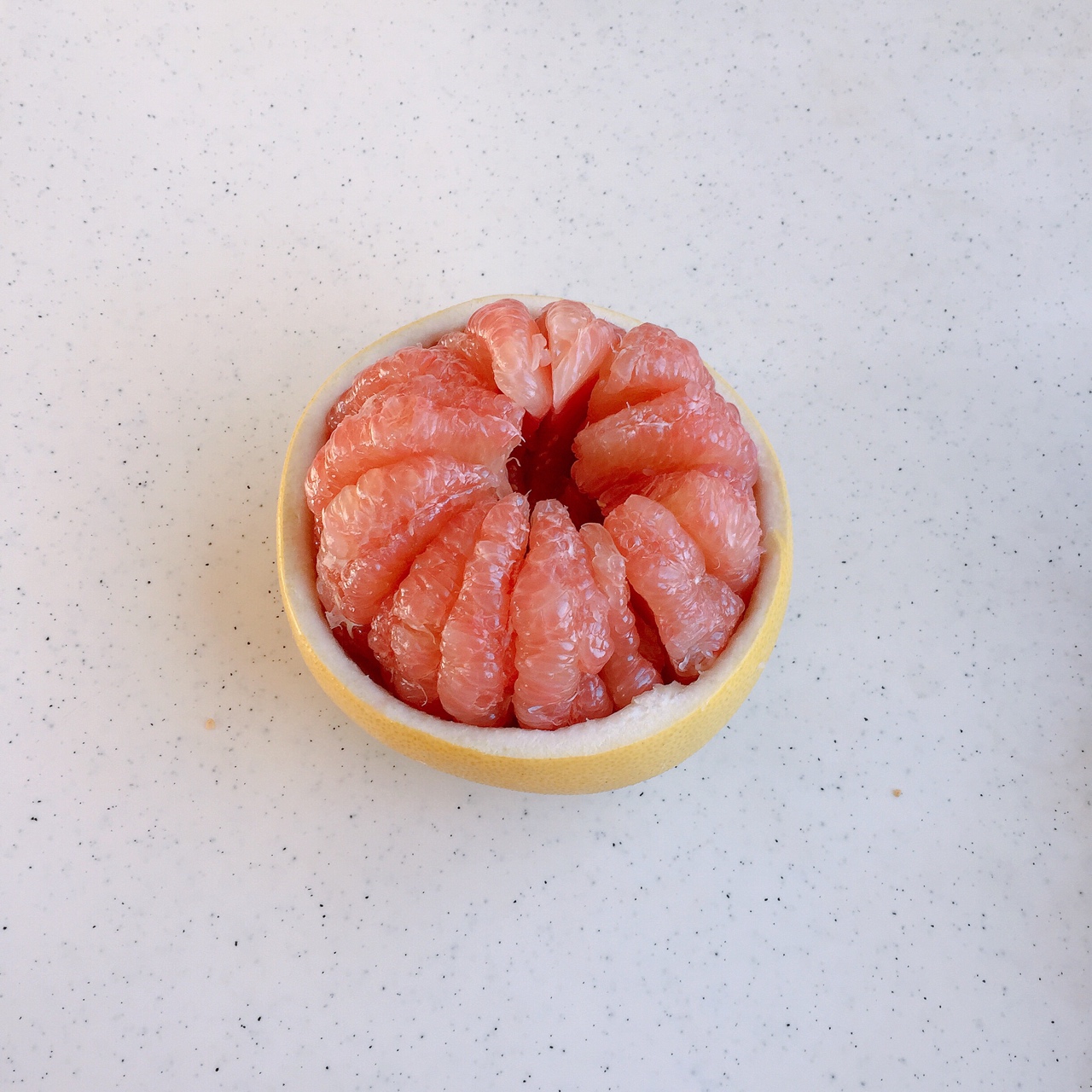 完美剥柚子大法……