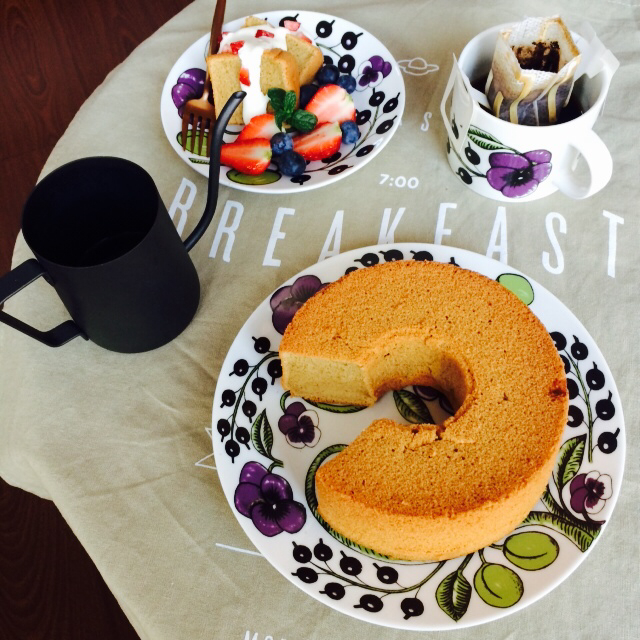 红糖黄豆粉戚风