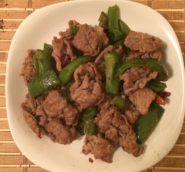 青椒牛肉片