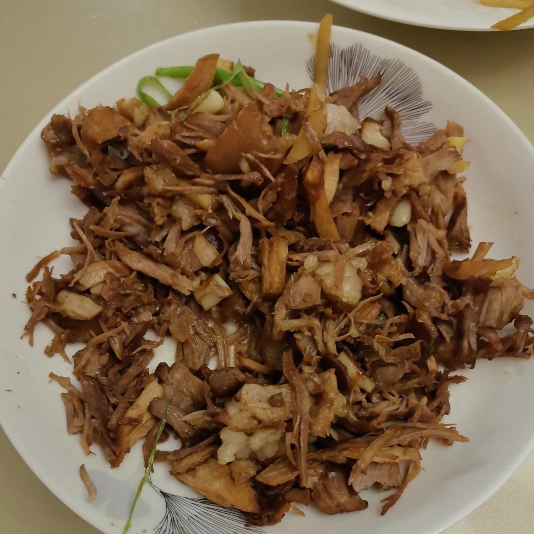 卤猪头肉