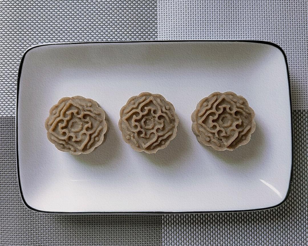 不脱皮绿豆糕
