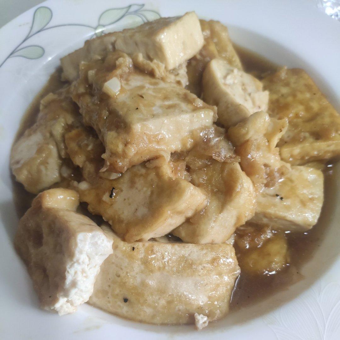 无敌好吃的香煎豆腐