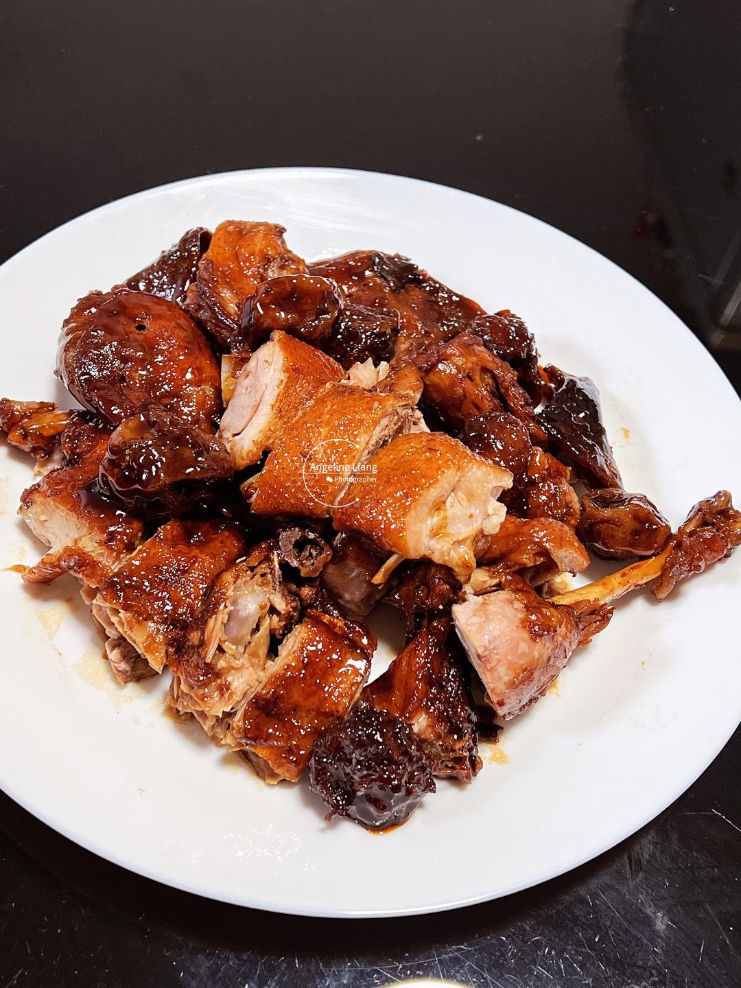 简易版话梅陈皮鸭