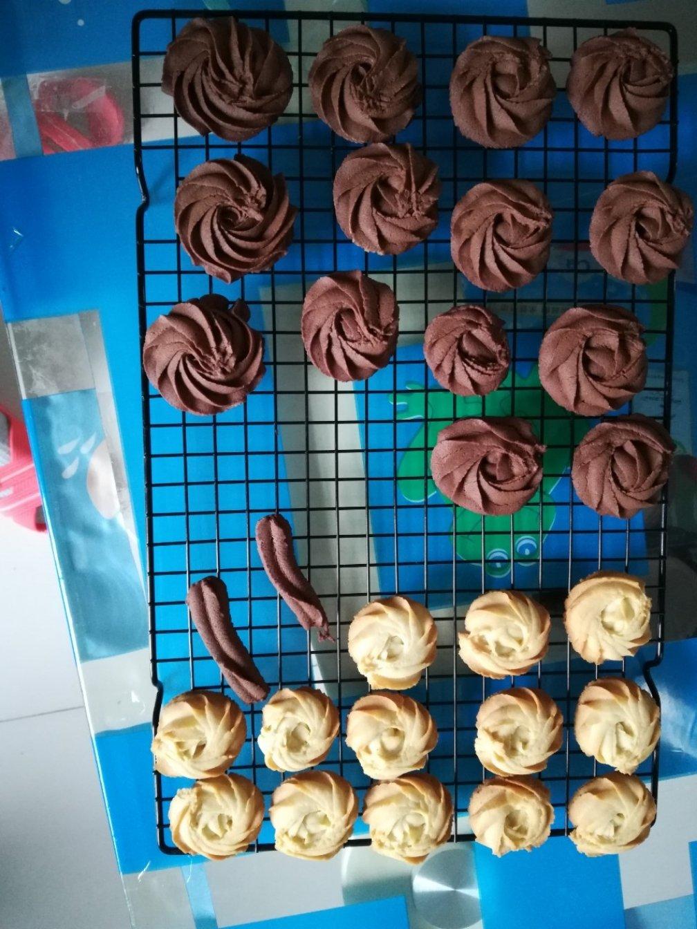 零失败花纹超级立体的黄油曲奇