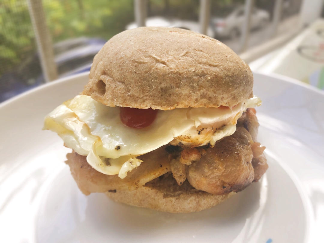 numaaa做的英式马芬面包(麦满芬面包胚)