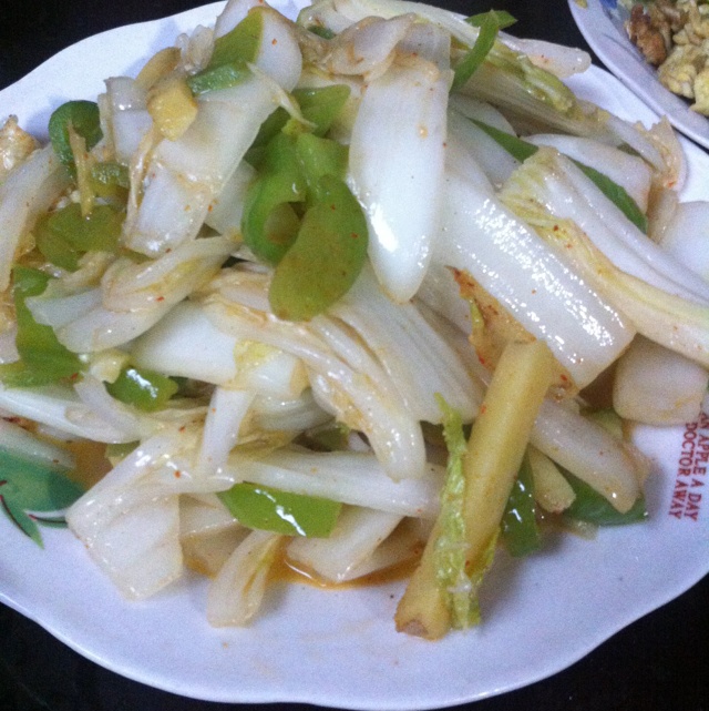 酸辣大白菜