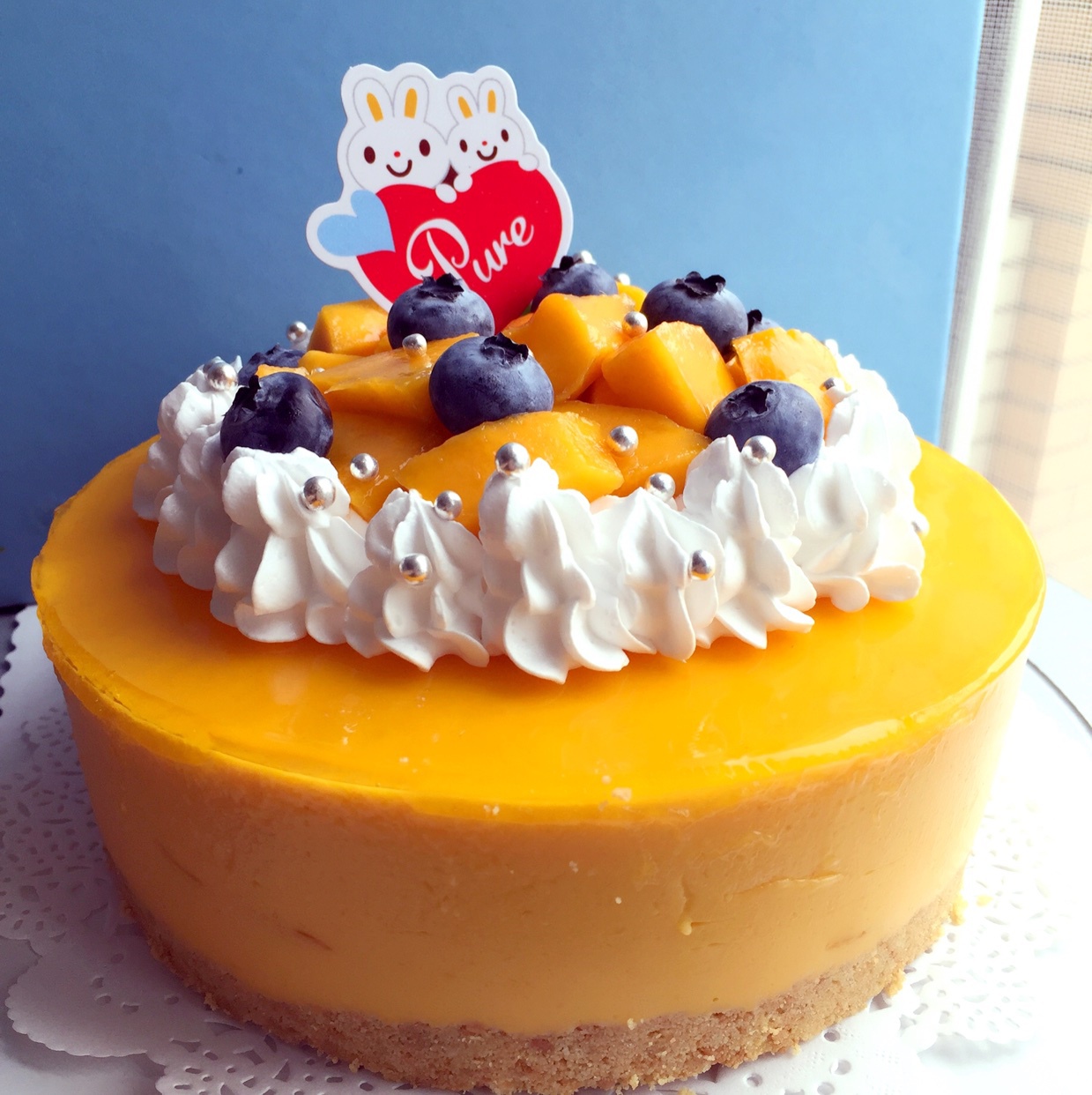 《Tinrry下午茶》教你做芒果流心慕斯（6寸配方）