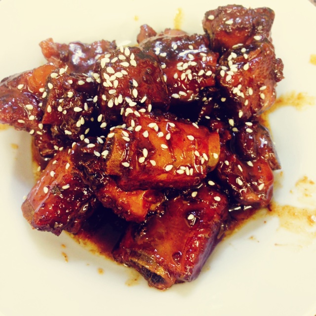 饭扫光糖醋排骨