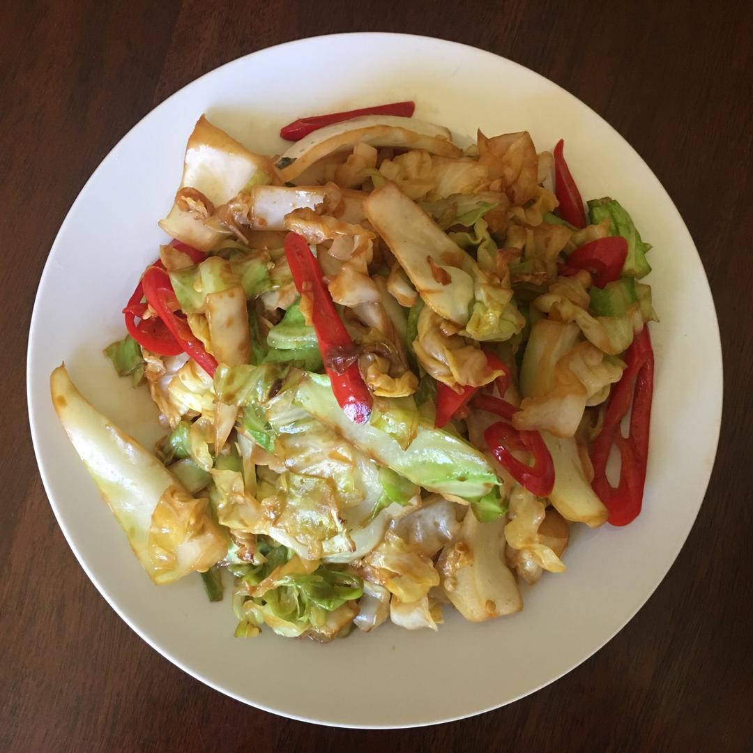 手撕包菜的入味烧法