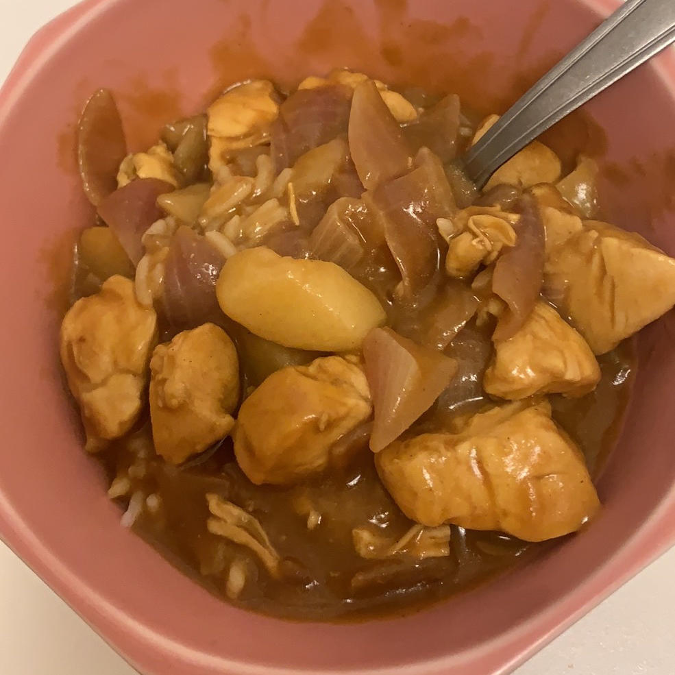 留学时的方子，泰国同学真传！——泰式咖喱鸡