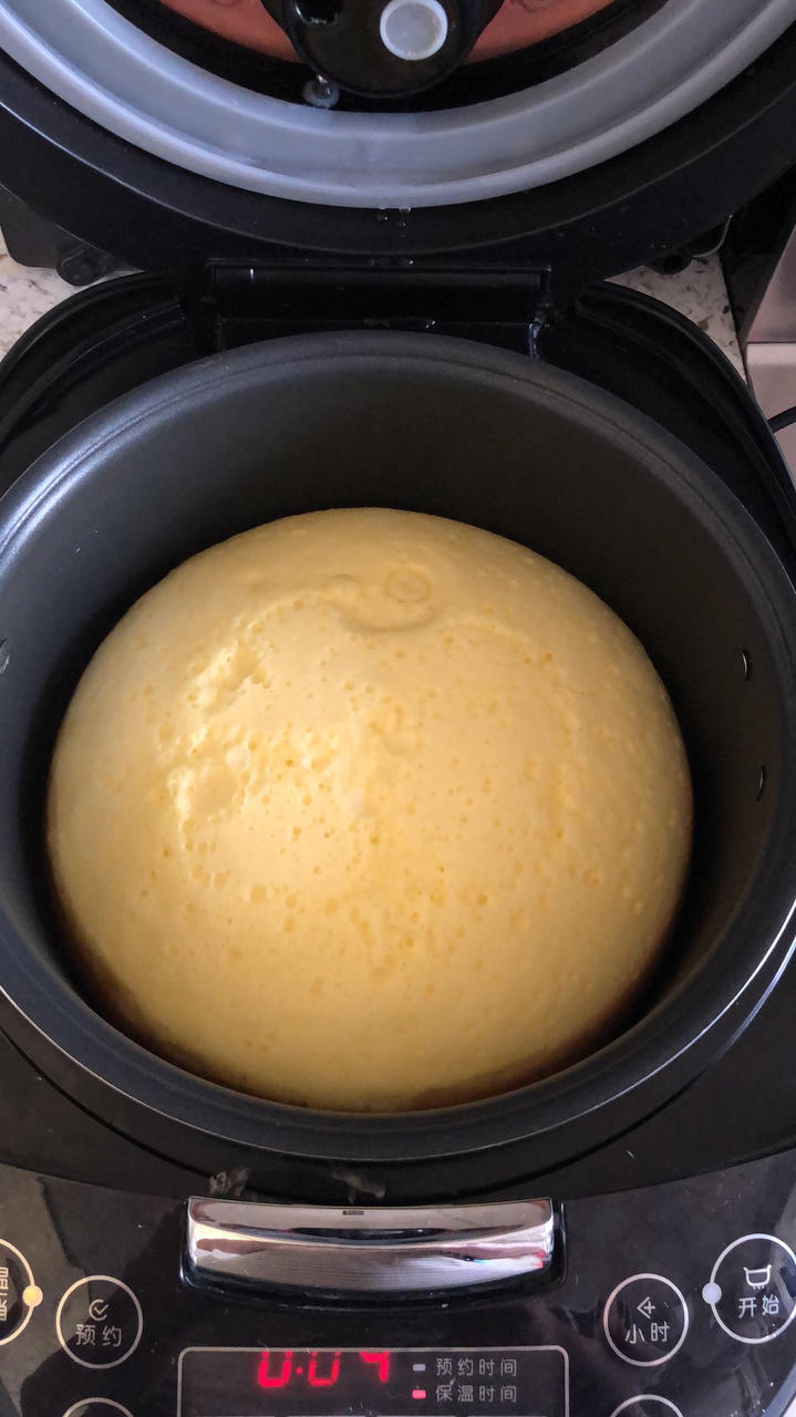 烤箱做蛋糕（戚风蛋糕的做法）