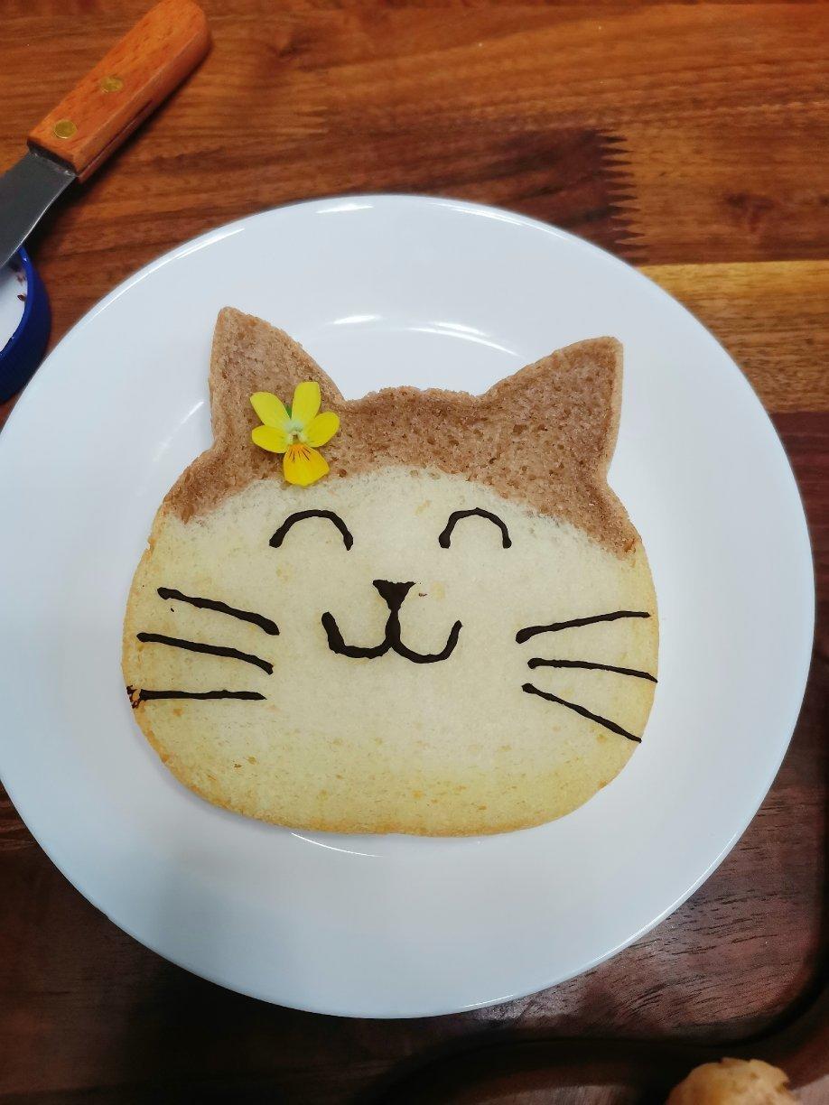 软噗噗萌哒哒的猫咪吐司