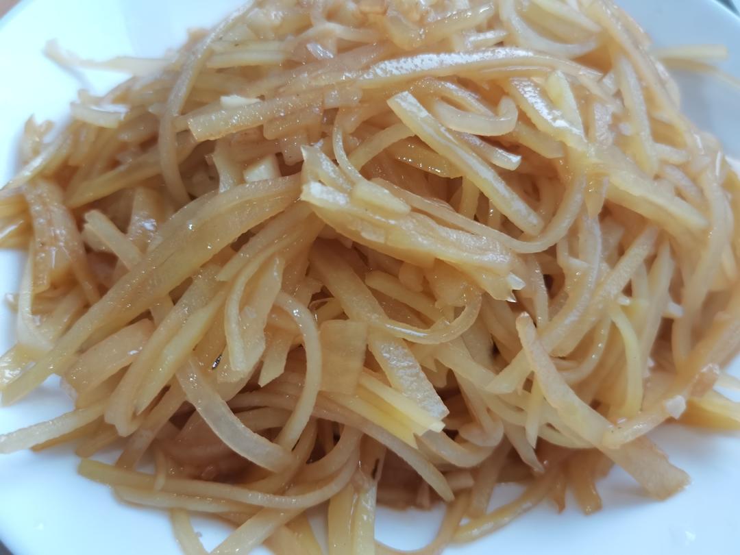 有灵魂的醋溜土豆丝