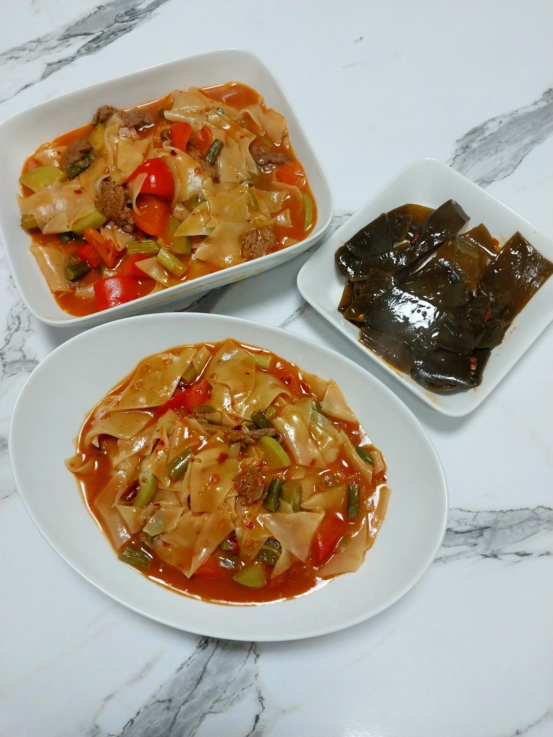 兰州炒面片（金城炒面片）