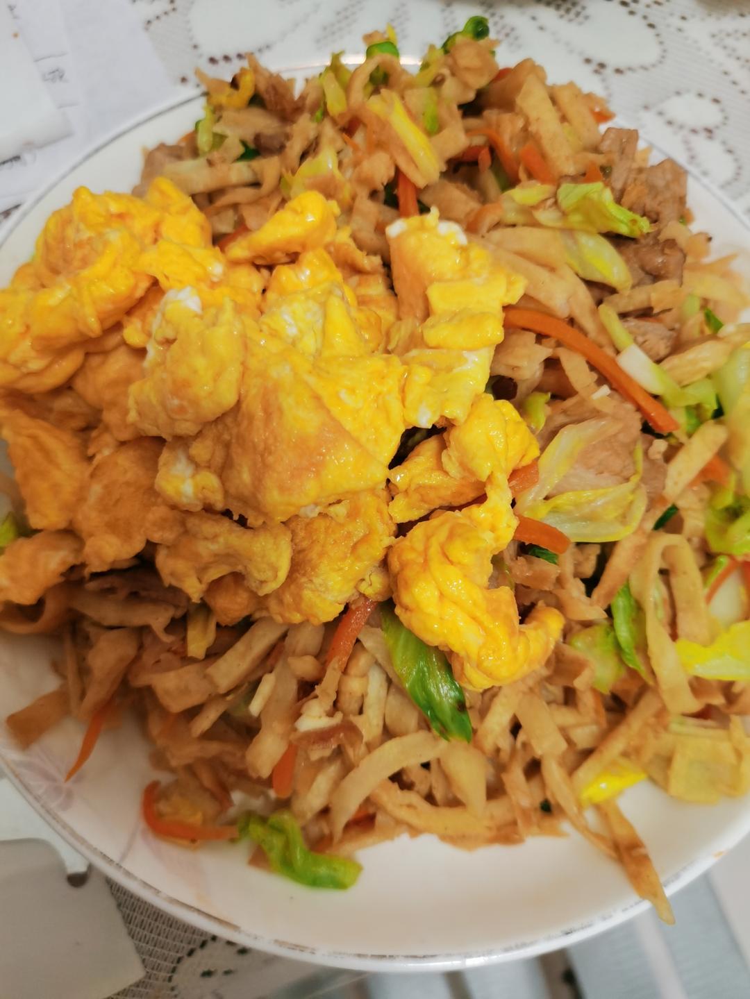 真正的快手炒闷饼
