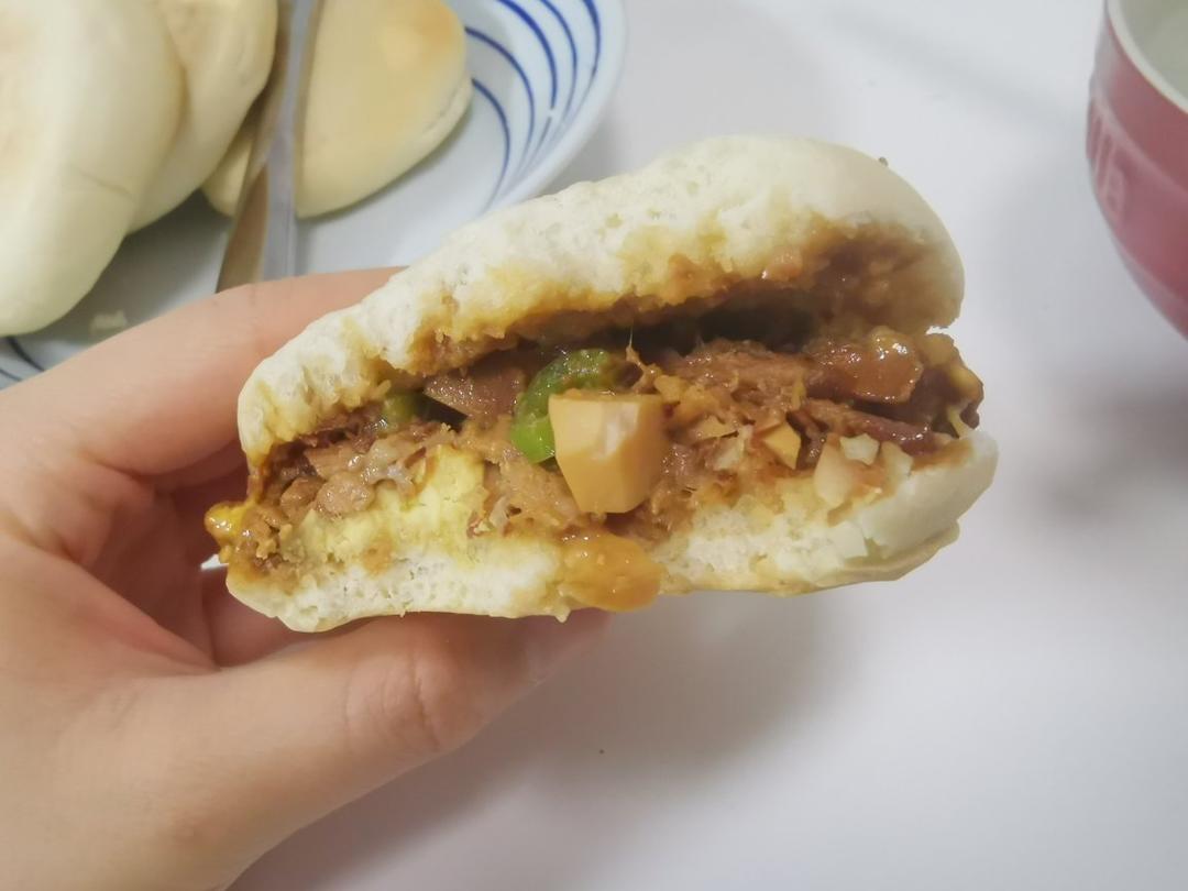 肉夹馍(白吉馍的制作)