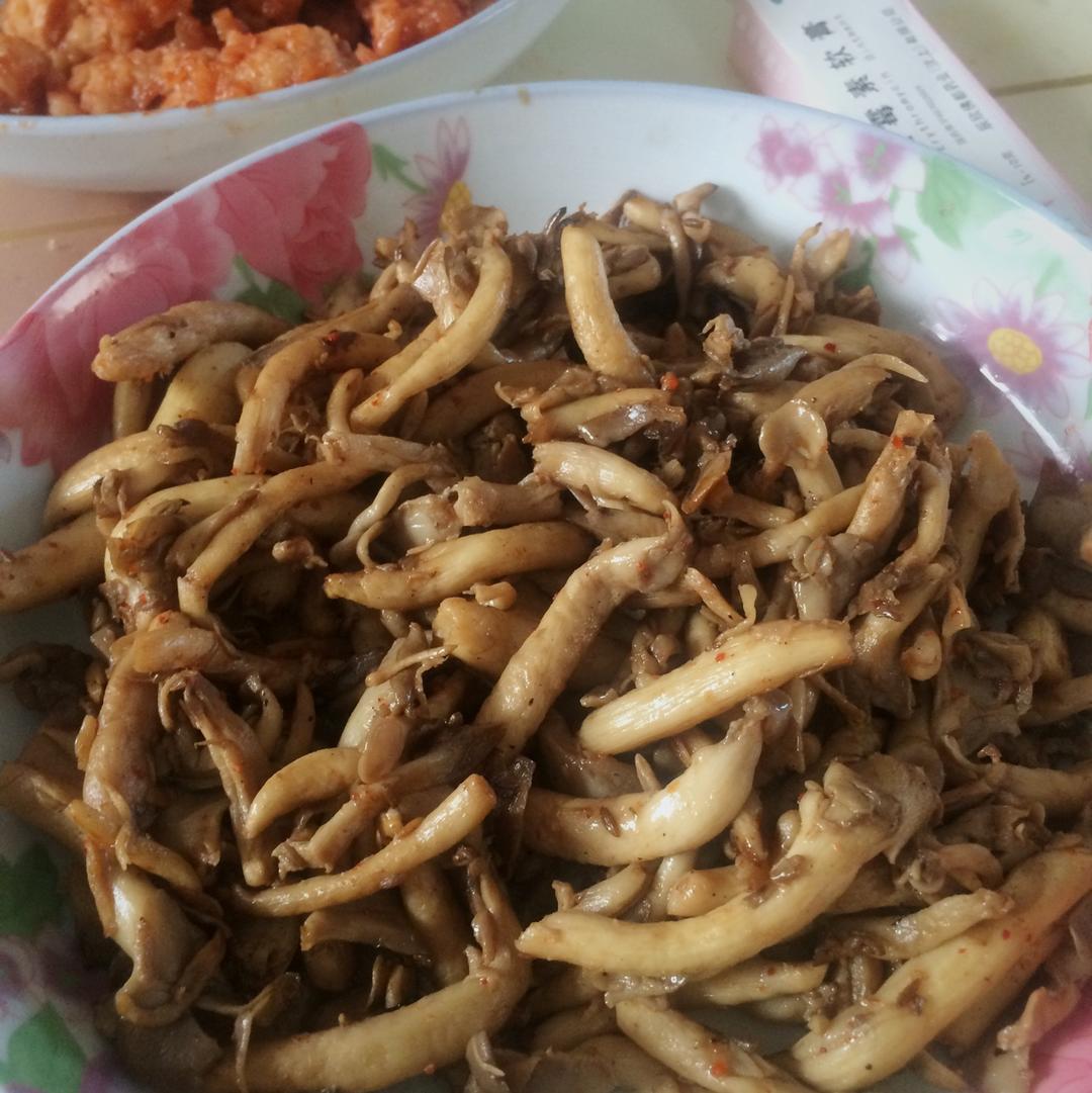 干煸孜然蘑菇 Dry fried Mushroom