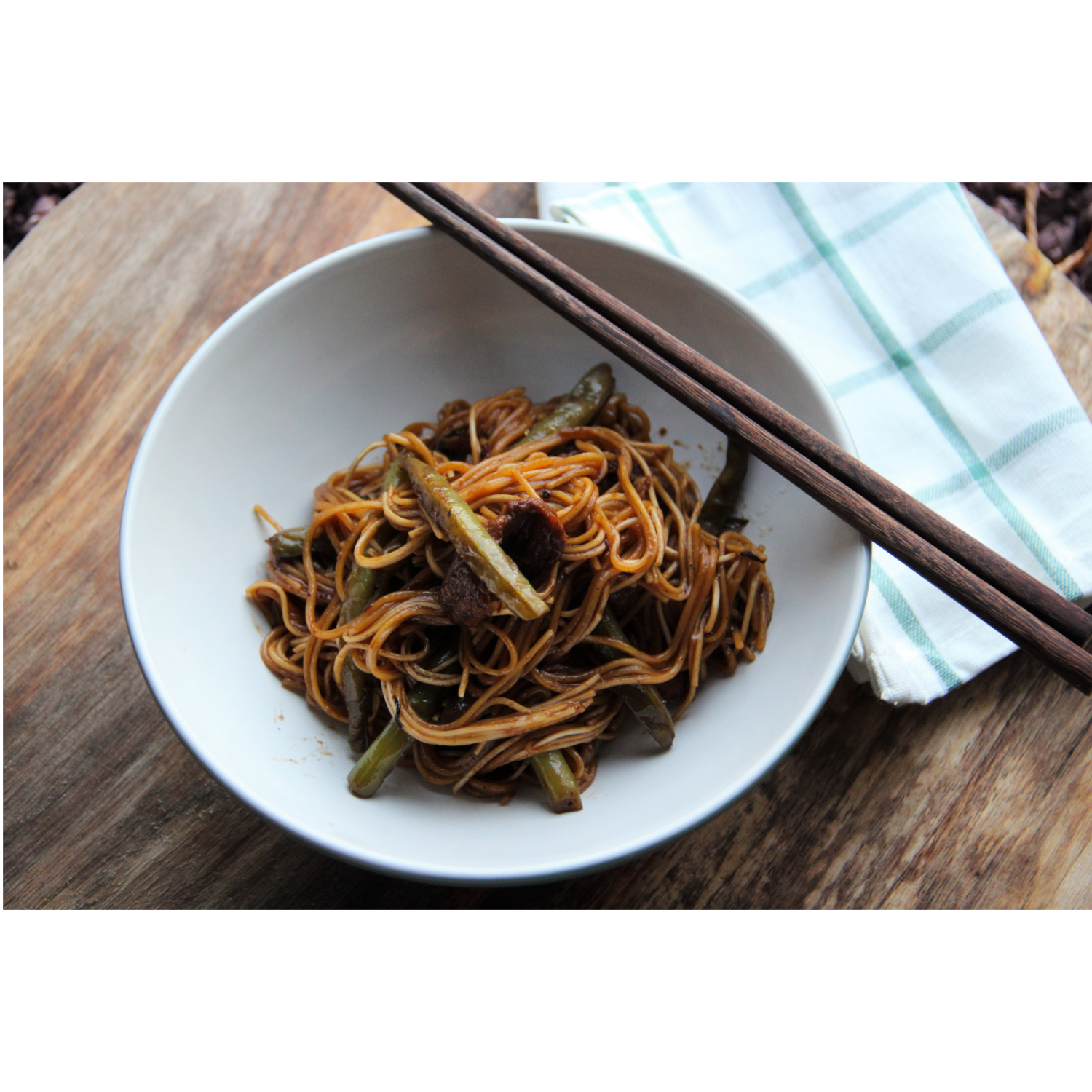 豆角焖面