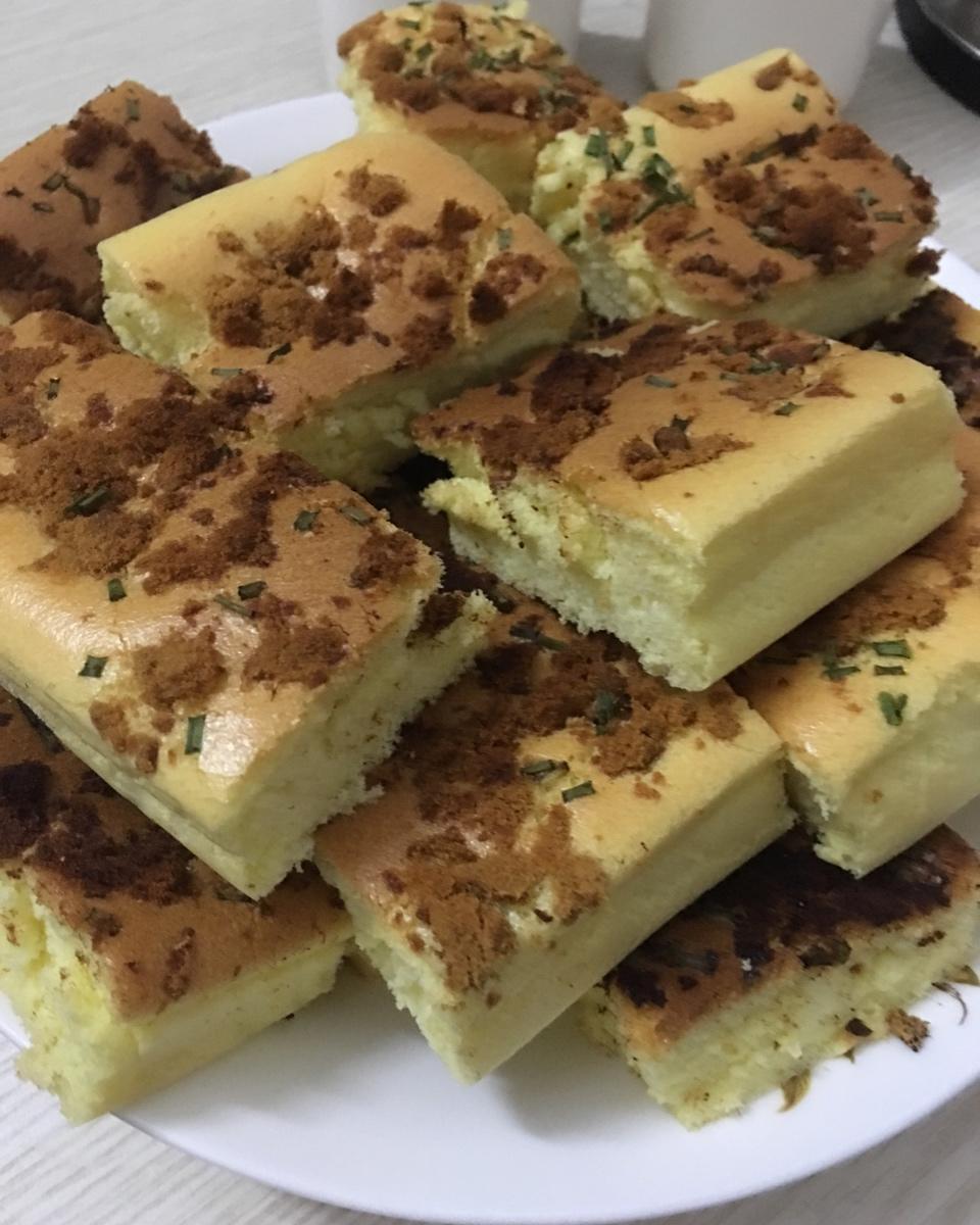 香葱肉松蛋糕