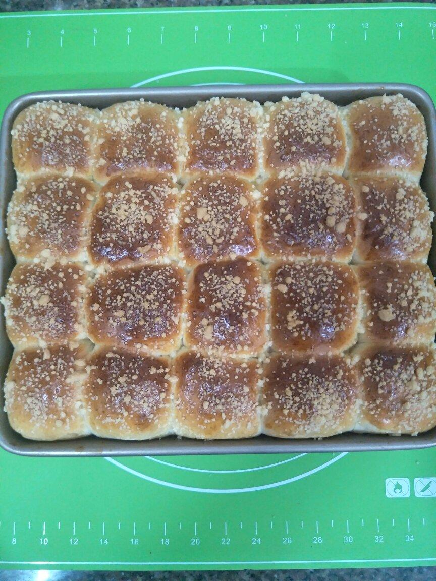 超柔软酥粒小餐包，配方简单易出膜，百分百成功