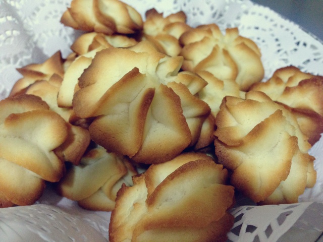 奶油奶酪蛋白曲奇～奶味十足好味道