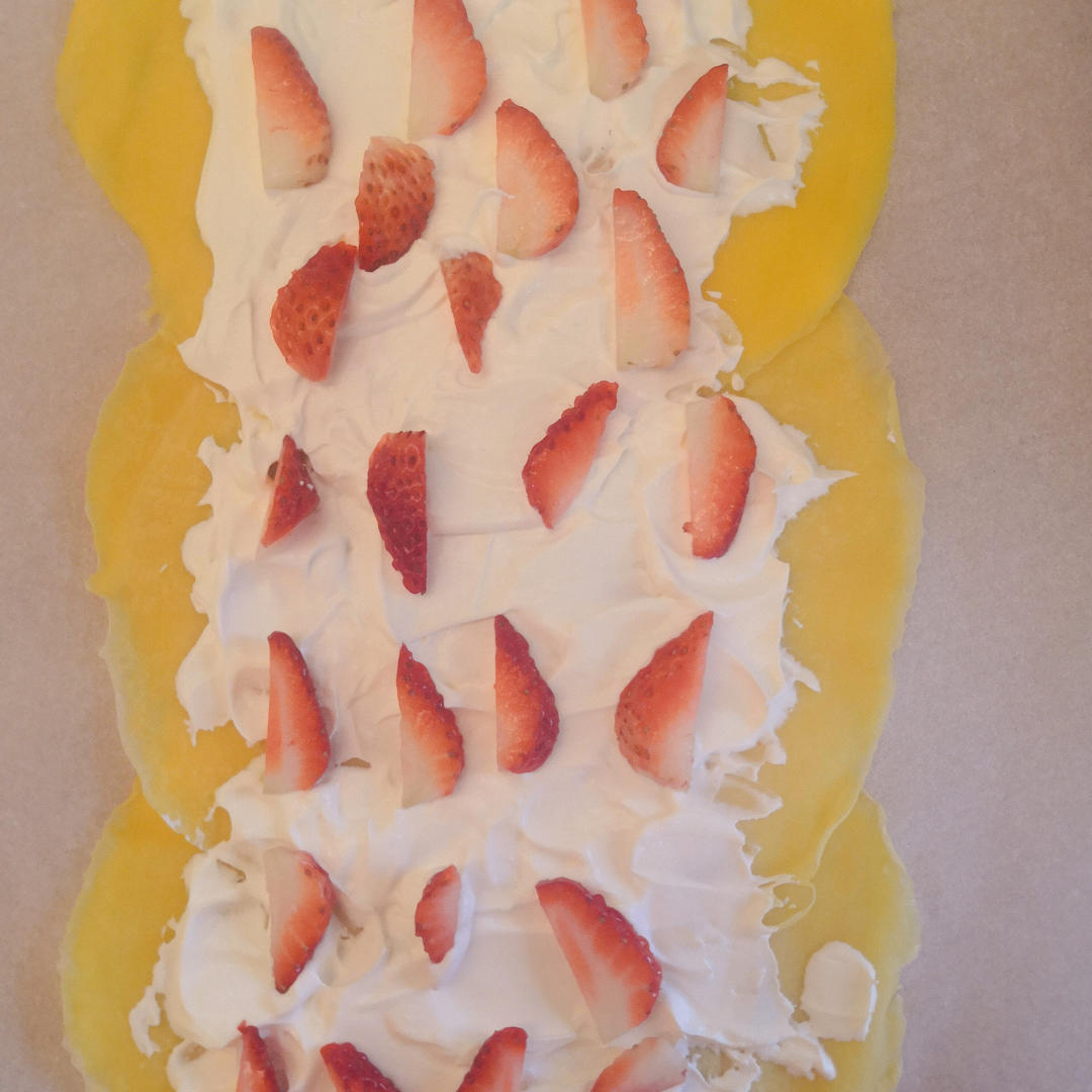 草莓毛巾卷❗️平底锅就能做❗️