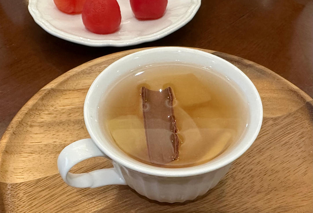 抗炎热饮：肉桂苹果姜茶