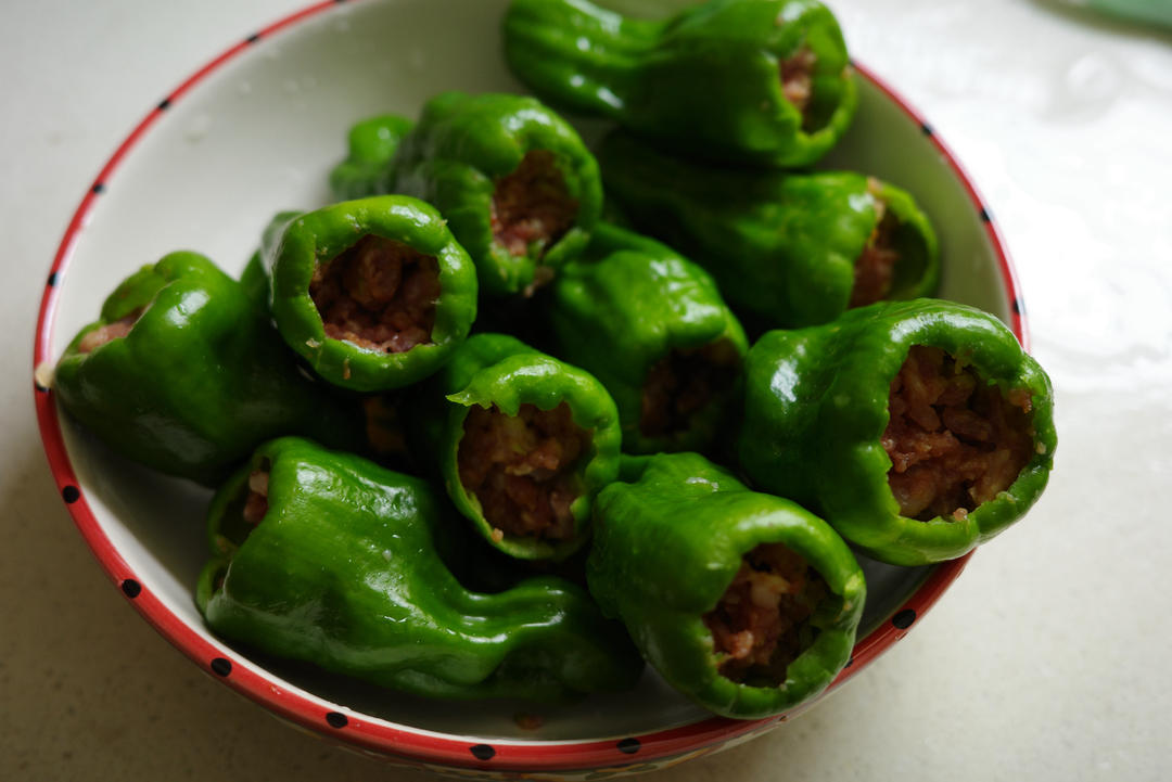 青椒酿肉