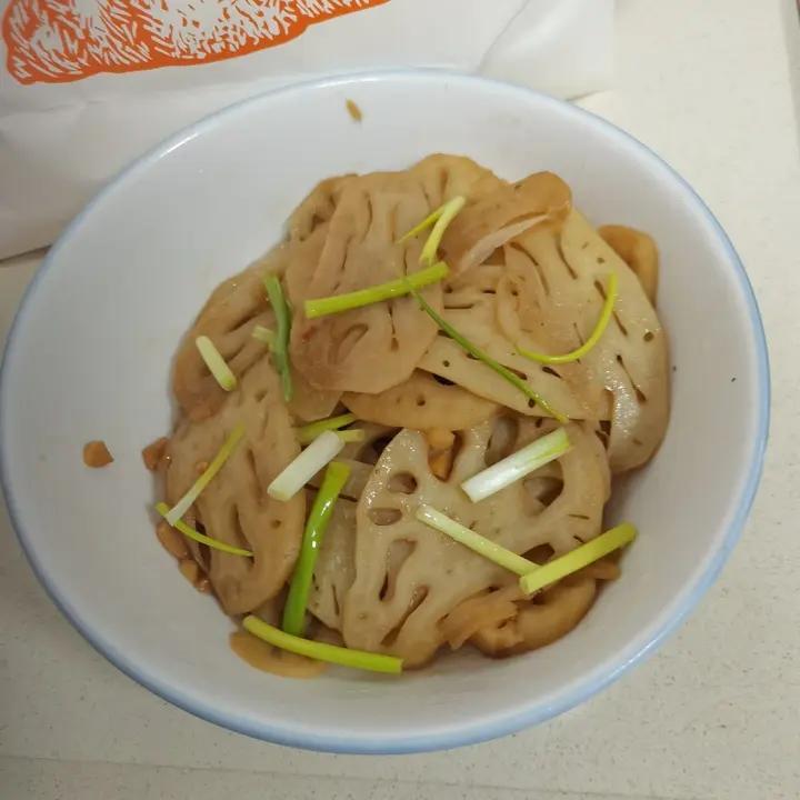 清炒藕片