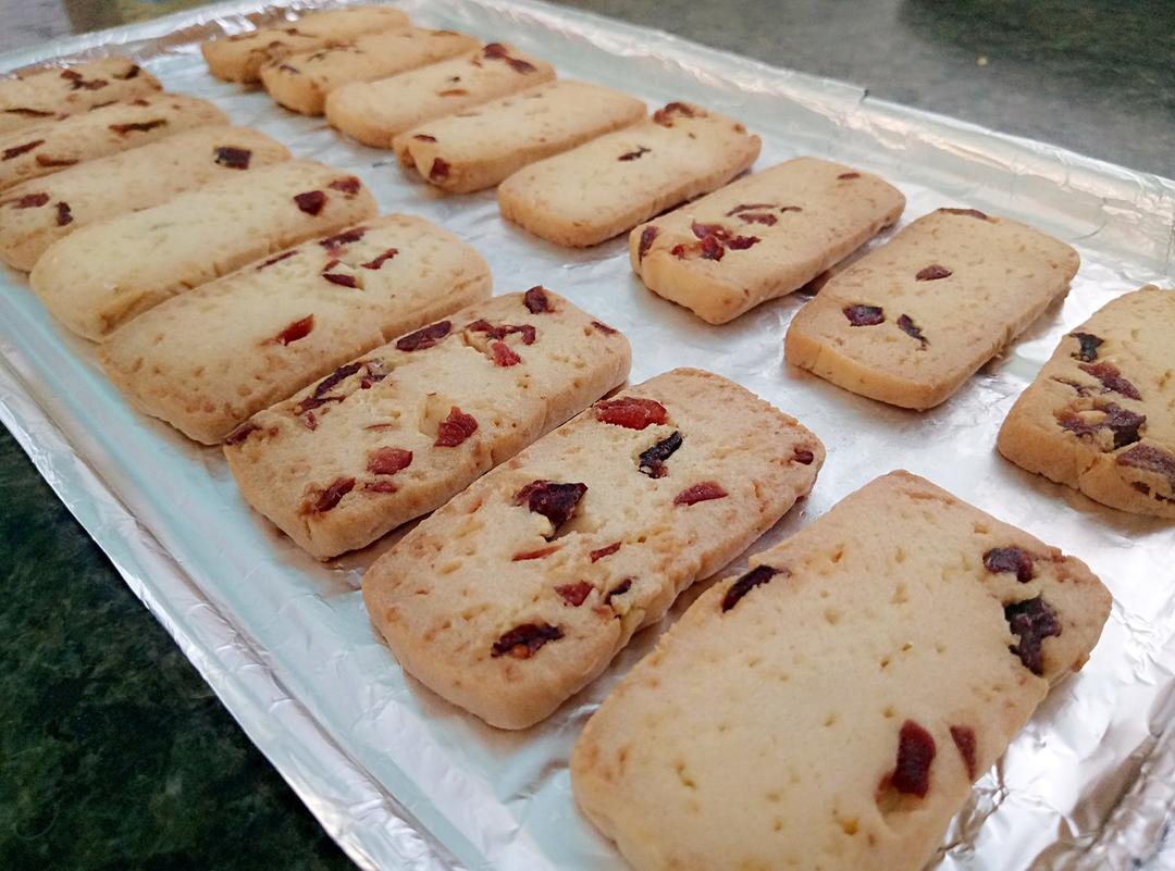 蔓越莓饼干的做法（烤箱做饼干）