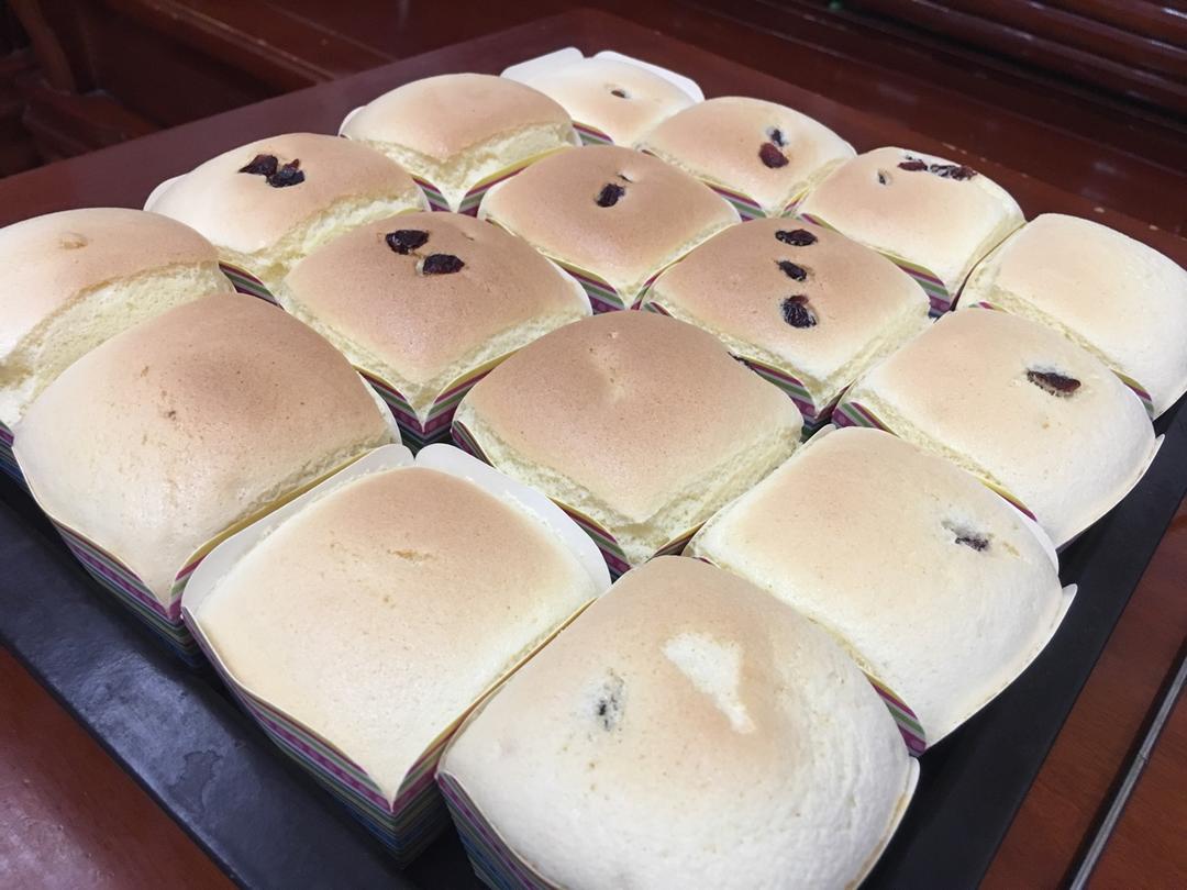 纸杯蛋糕 8寸戚风蛋糕的量