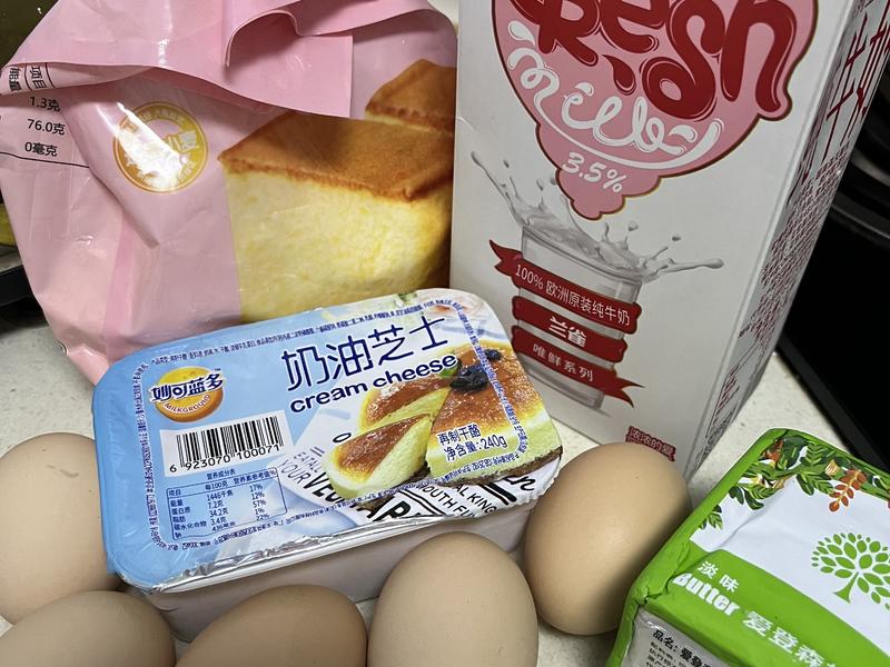 纯奶手撕吐司的做法 步骤1