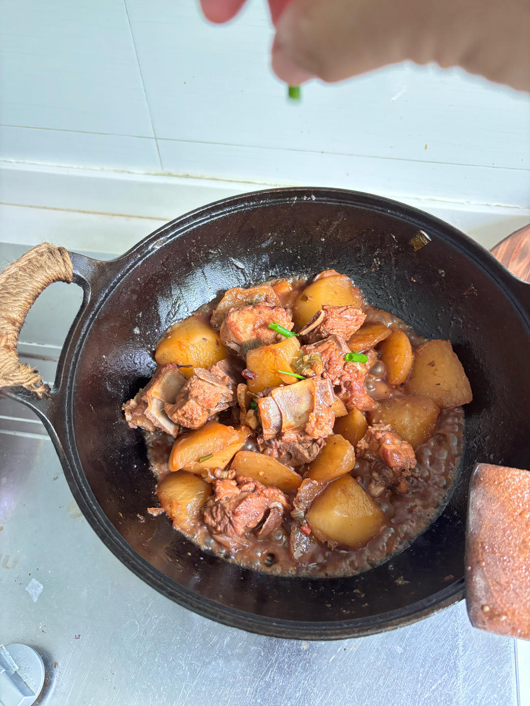 萝卜红烧排骨