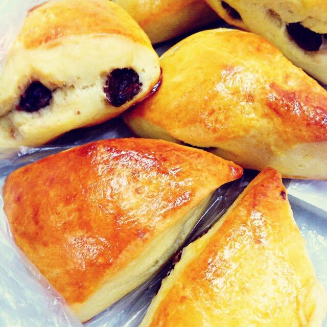 快手葡萄干司康（酵母版）的做法