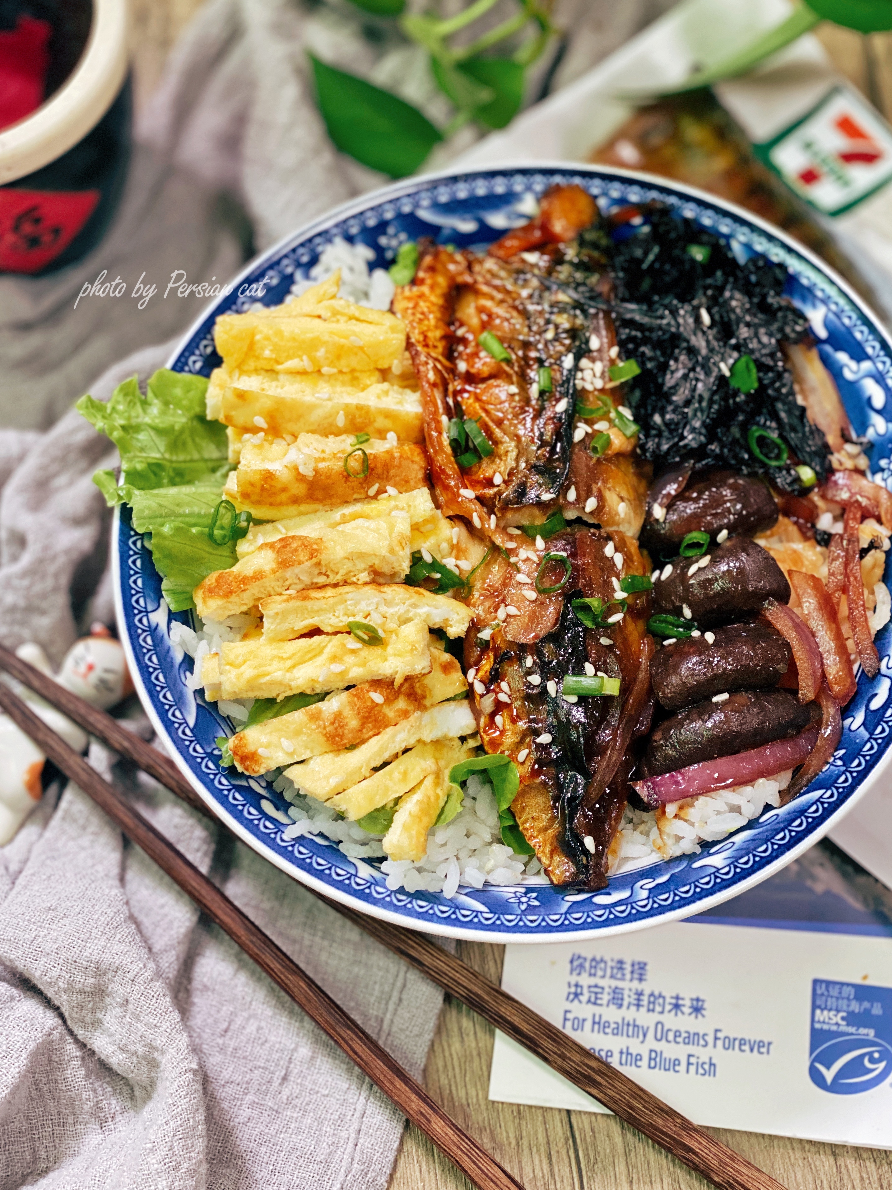 日式定食简餐-照烧青花鱼盖浇饭的做法 步骤15
