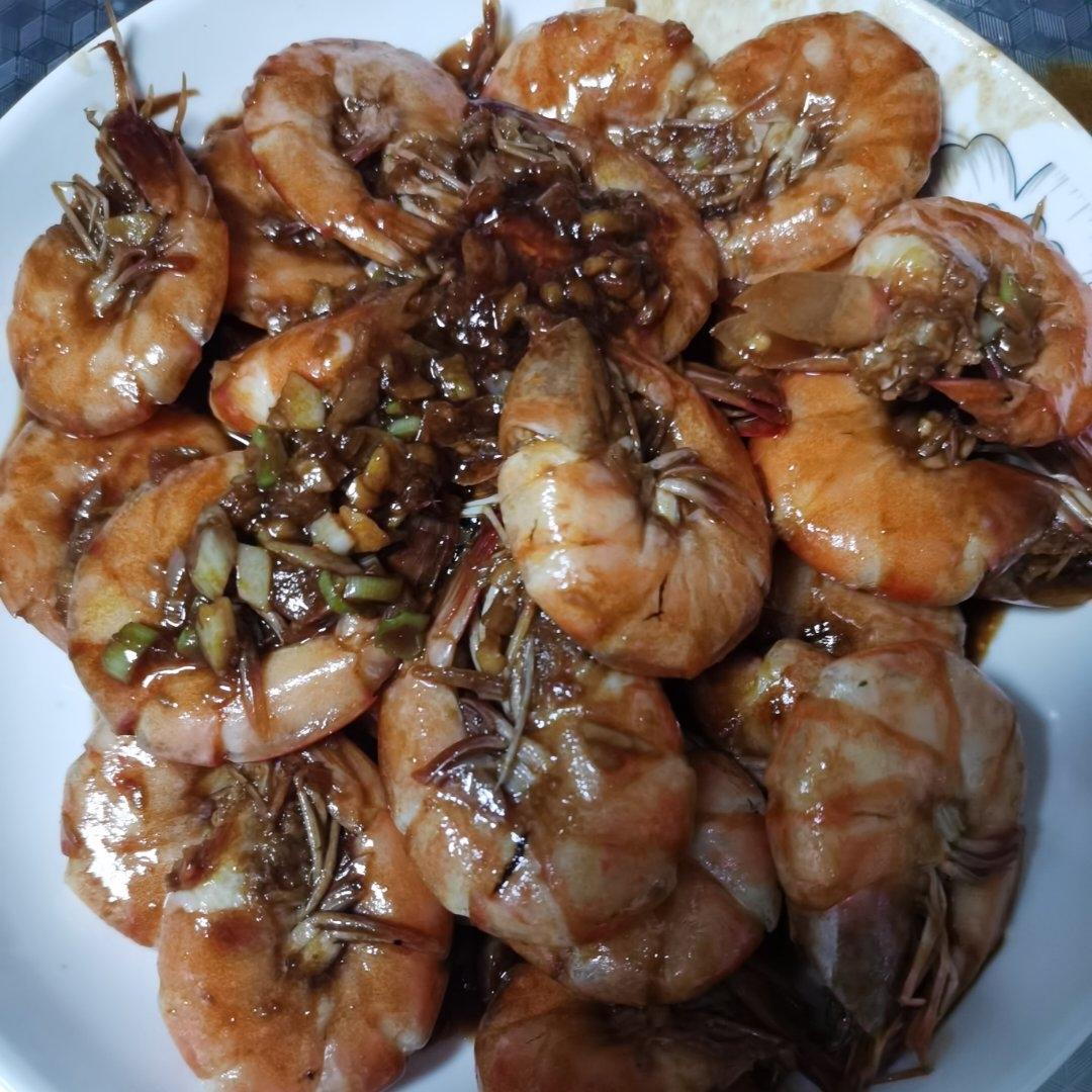 家庭版油焖大虾
