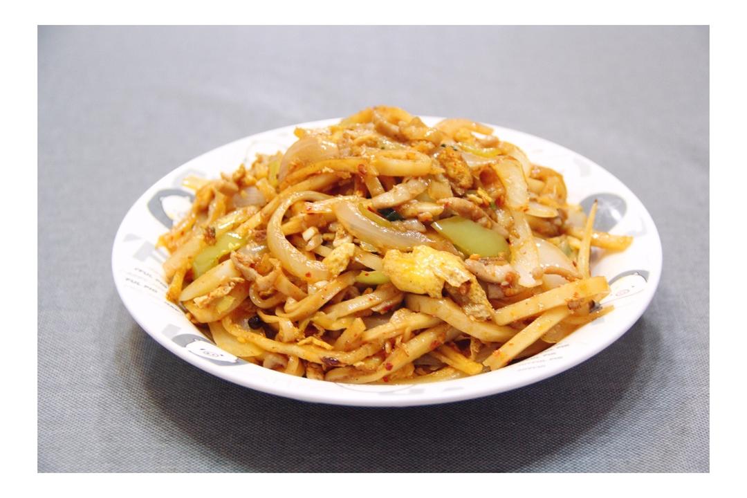 陕西私房炒饼[内附饼丝做法]