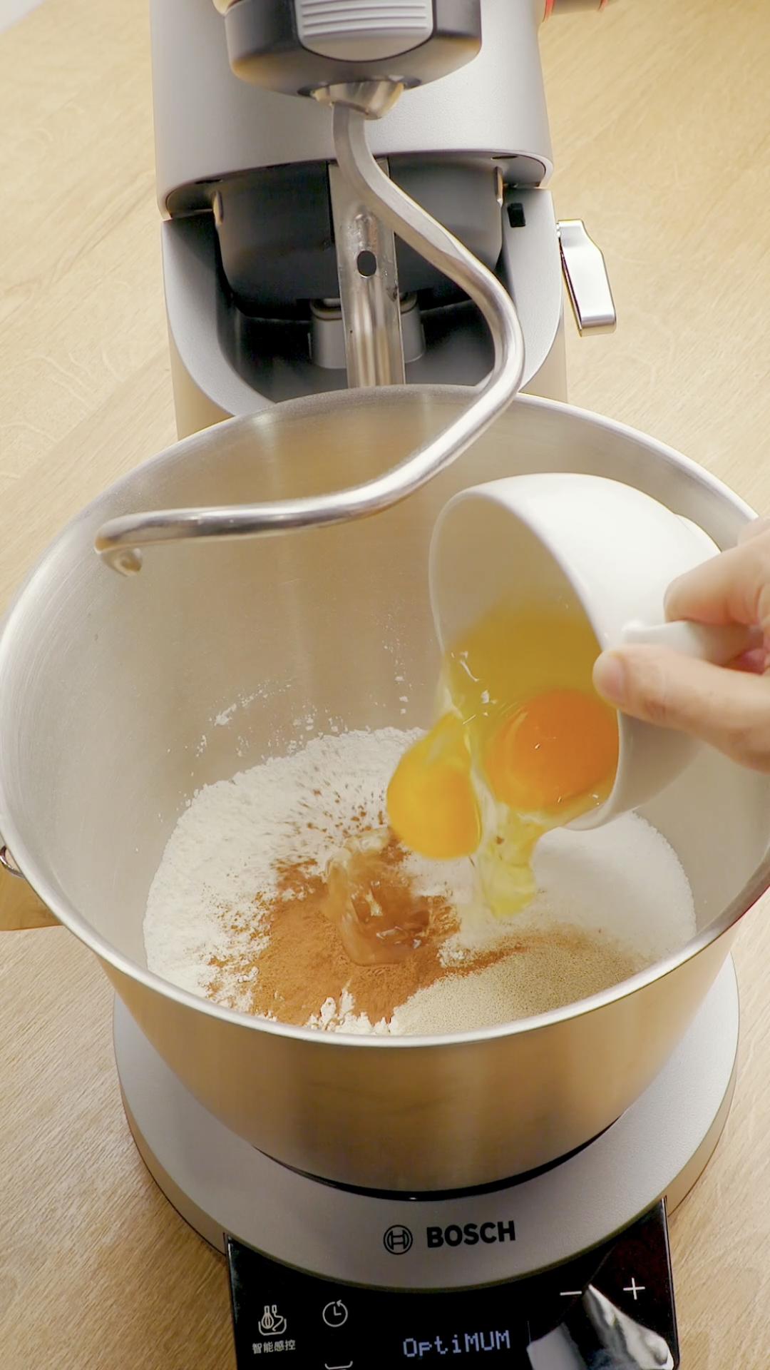 纯奶手撕吐司的做法 步骤1