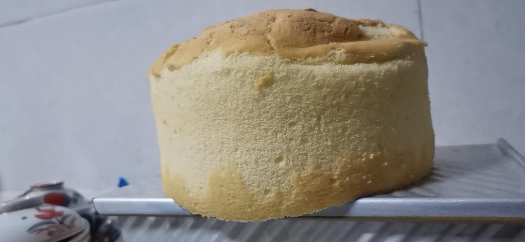6寸戚风蛋糕胚 不回缩不塌陷0失败