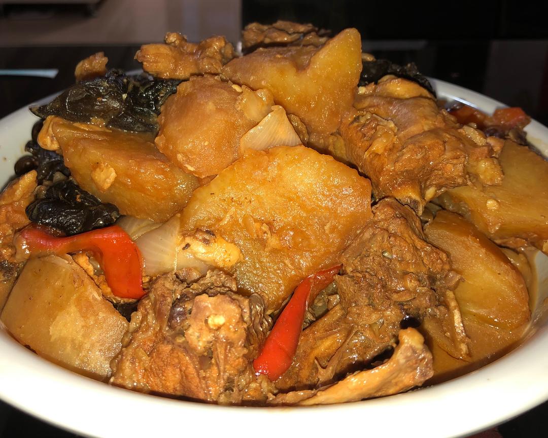 超简单的大盘鸡