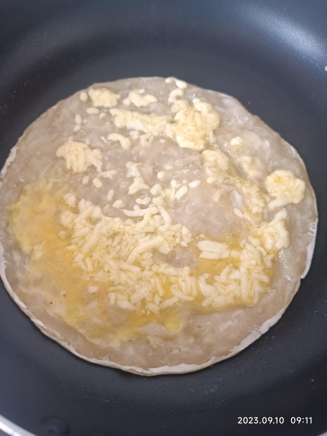 10分钟早餐‼️香葱火腿手抓饼✅酥脆掉渣