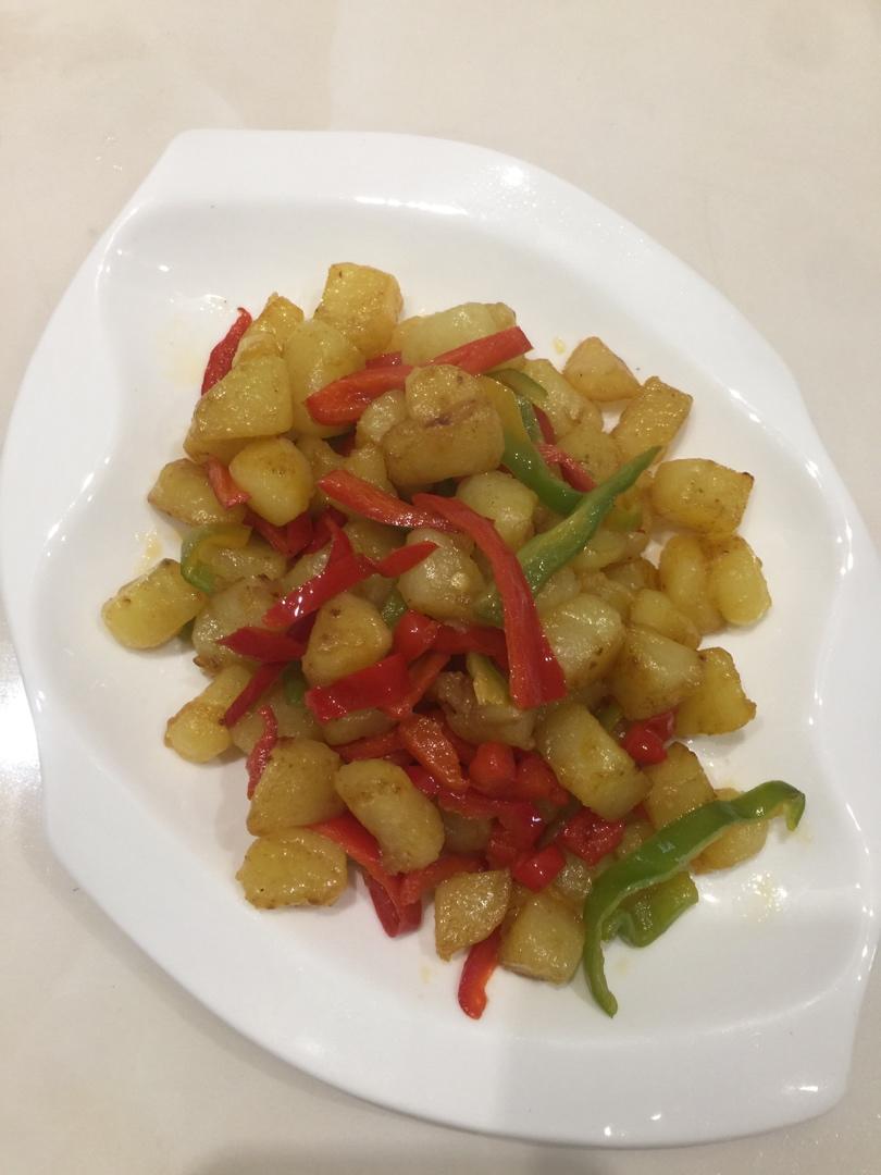 孜然土豆（两三步搞定）