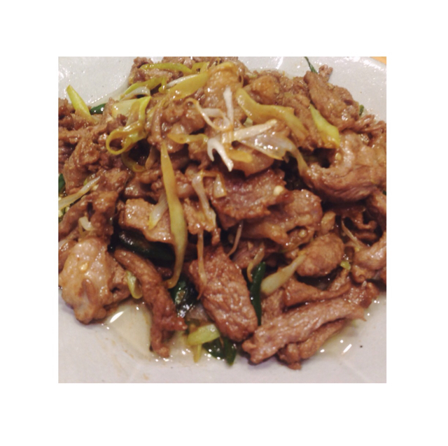 葱爆羊肉