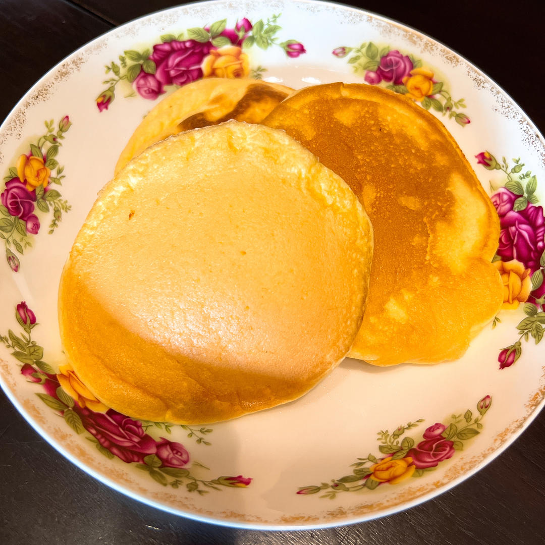 平底锅版舒芙蕾松饼